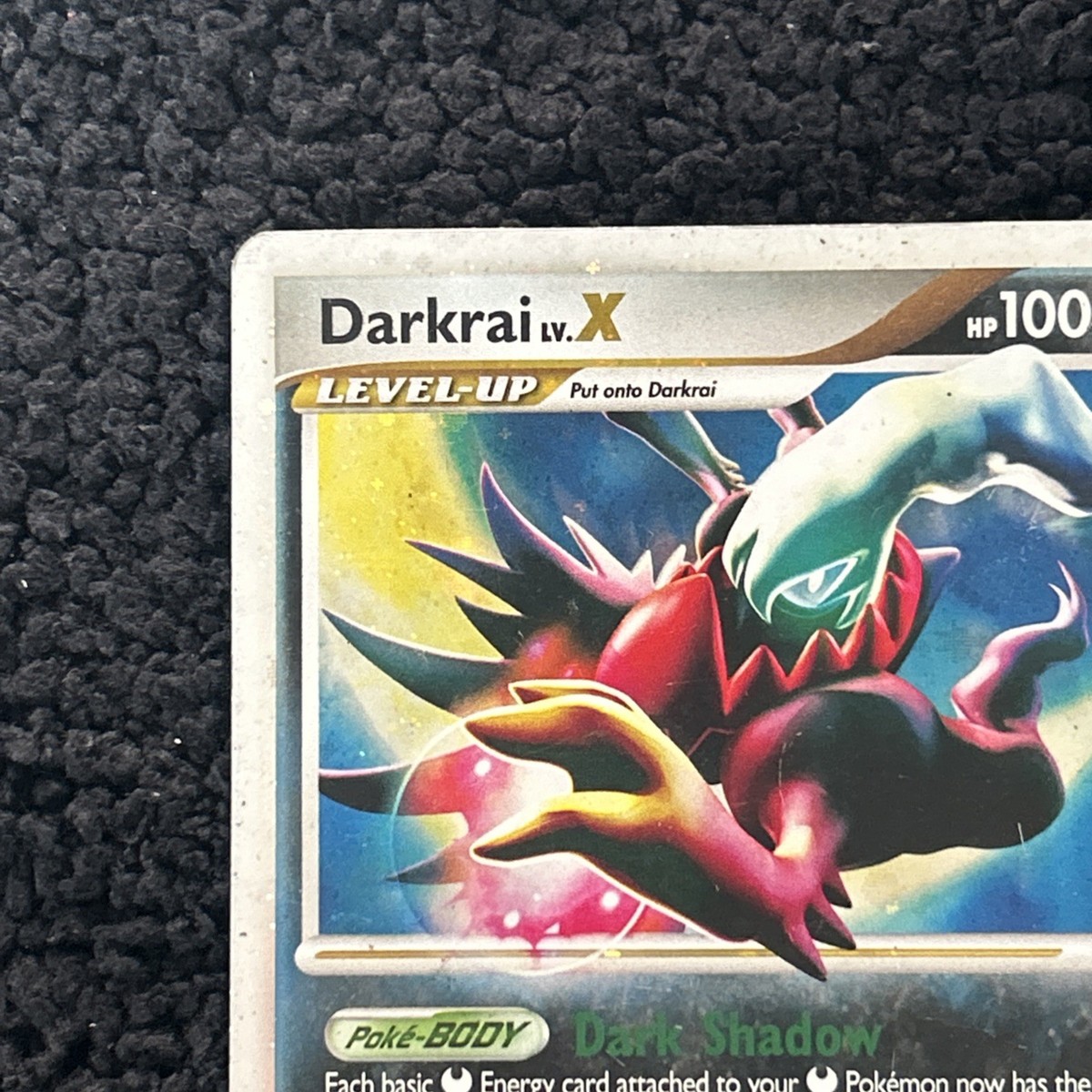 Darkrai LV.X DP19 Holo Pokemon Diamond and Pearl Promos 💫 swirl