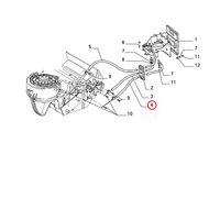 Flexibles Heizkabel Lancia Y10 Original Oe 7754631 5986282