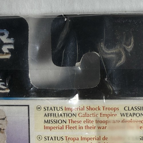 Star Wars Stormtrooper Action Figur Foreign European Package Kenner 1995 Vintage - Bild 13 von 24