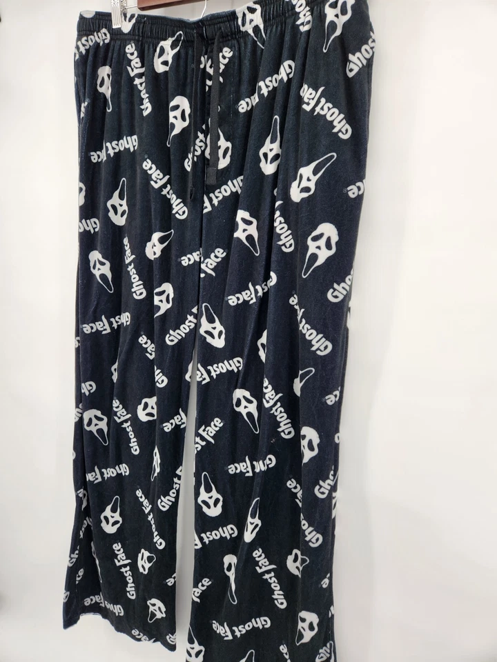 Scream Ghostface  Halloween Lounge Sleep Pants Pajama 2XL  - Image 3 of 4
