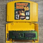 Donkey Kong 64 N64 Authentic Serviced Cart Tested Clean Works Excellent Nintendo