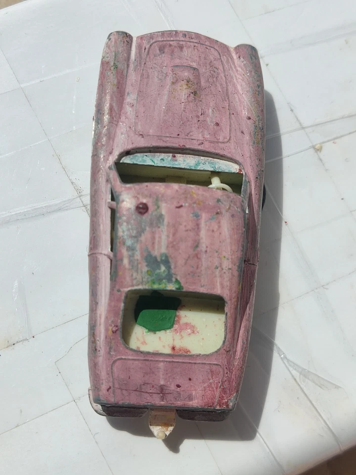 Matchbox Nº 75 Rosa Ferrari Berlinetta Inglaterra Lesney Diecast Coche Modelo Pequeño Foto 3 de 4