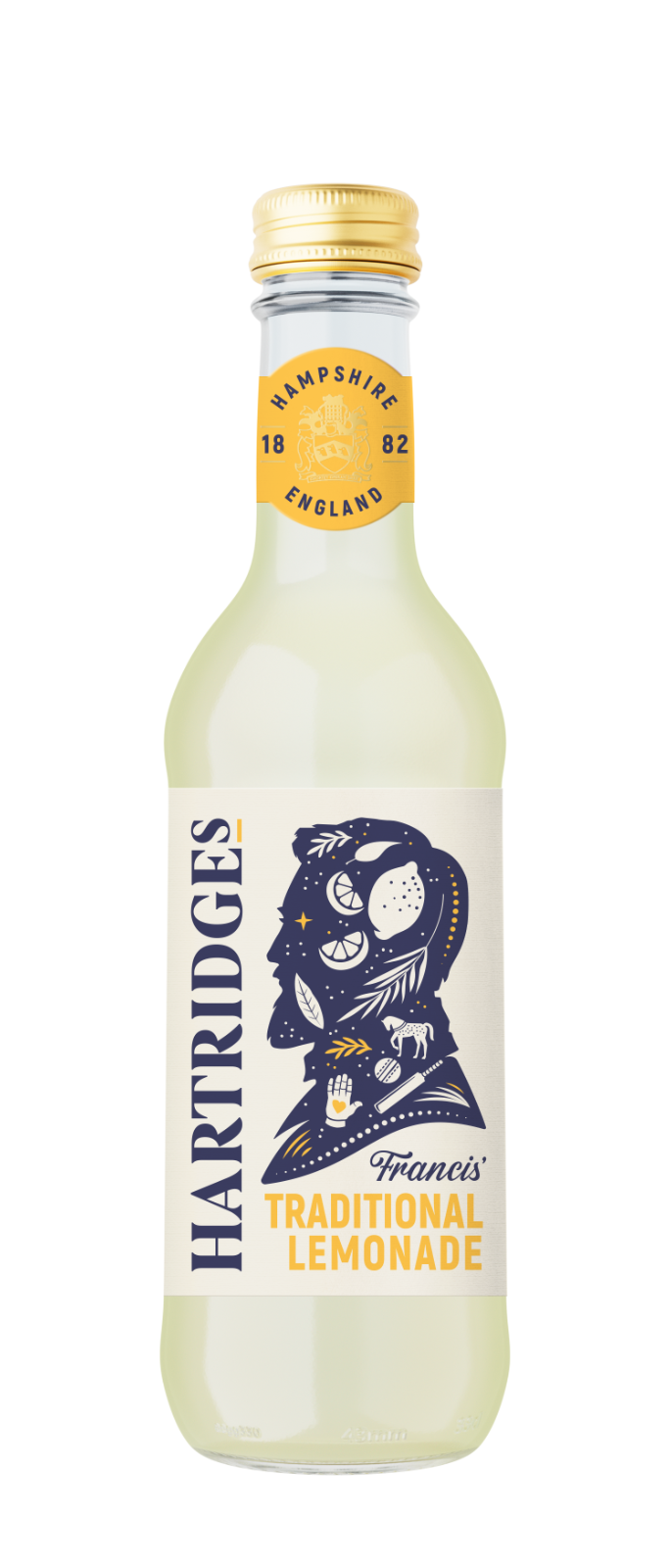 Hartridges Sparkling Traditional Lemonade 330ml - Pack of 3