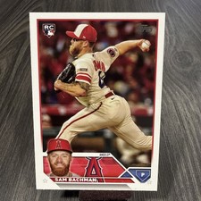 2023 Topps #US238 Sam Bachman, Los Angeles Angels (RC) - Base Rookie Card