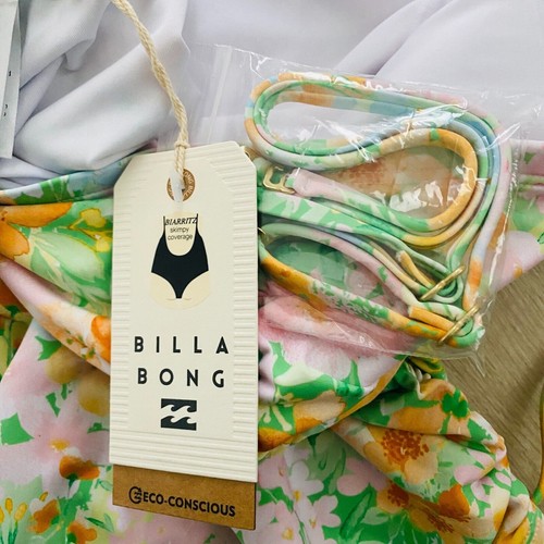 Billabong BNWT Soft Rave Naomi One Piece Swimsuit Women's Size XL RRP $140 - Foto 6 di 11