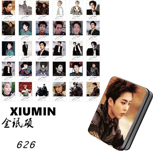 KPOP EXO Chen Baekhyun Chanyeol Sehun KAI Suho Lomo Card Polaroid Photocards - Picture 37 of 41