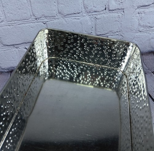 Vintage 1990 Old Spice Classic Hammered Tin Made In England Shulton Inc - Picture 14 of 16