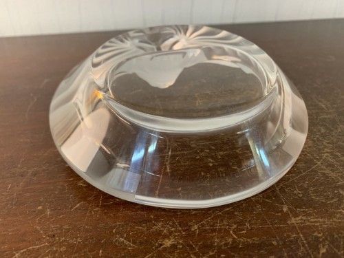 2 Lion Ashtrays In Lalique Crystal France (Price Per Unit) - Picture 7 of 8