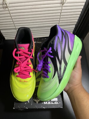 PUMA Rick and Morty x MB.02 Adventures Size 8.5 Worn Once