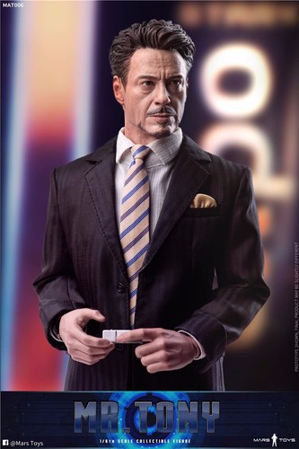 Figura de acción Mars Toys MAT006 1/6 hombre Tony Stark con ropa conjunto modelo muñeca - Imagen 20 de 22