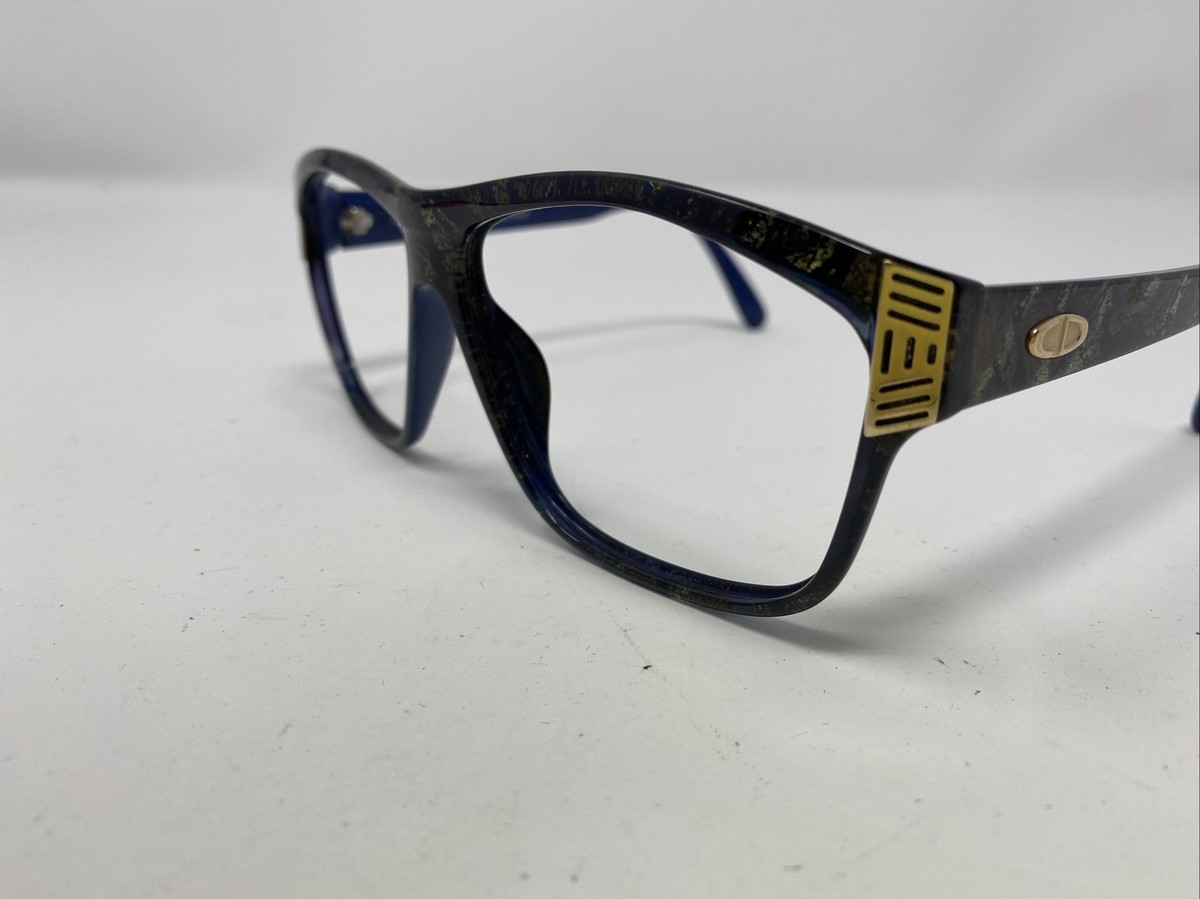 Christian Dior Germany 2436 50 63-13 Blue Full Rim Plastic