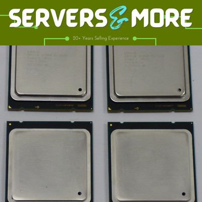 Lot of 4 Intel Xeon E5-2630(L) v1 & v2 | Socket 2011 | 6 Cores, 12 Threads