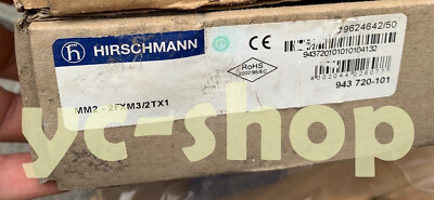 New HIRSCHMANN MM2-2FXM3/2TX1 Switch Expansion Module Fast Shipping via *z