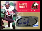 Garrett Wolfe #A55 signed auto 2007 SAGE HIT NIU Huskies Rookie Card 244/250