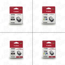 Canon PG575 CL576 PG575XL CL576XL Ink Cartridges For PIXMA TR4750i Printer