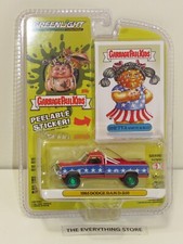 GREENLIGHT 1985 DODGE RAM D-250 GREEN MACHINE GARBAGE PAIL KIDS NEW FREE SHIP