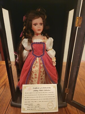 Vintage 1968 Ashley Belle Collectibles Doll In Wooden Case 