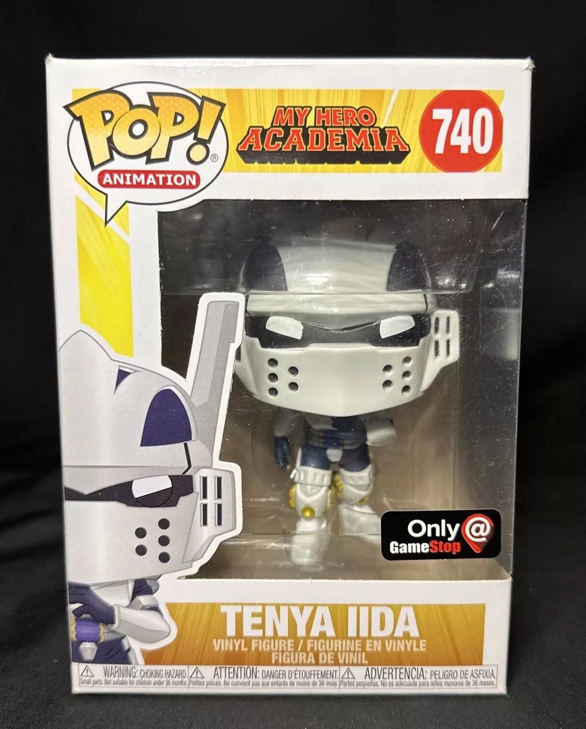 Funko Pop! Animation: Tenya Iida #740 My Hero Academia Vinyl Figure Gamestop