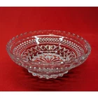 Wexford Clear by Anchor Hocking Vintage 5 1/2" Pressed Glass Fruit Dessert Bowls