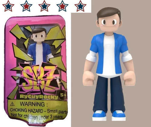 ScreenBreakZ Gamerz Collectible Figures, RyGuyRocky, Unique Designs & Rare Editi - Picture 1 of 16