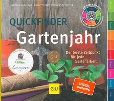 Quickfinder Gartenjahr, der beste Zeitpunkt für jede Gartenarbeit Ratgeber/Buch