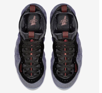 NIKE AIR FOAMPOSITE ONE DENIM MEN\'S BASKETBALL SHOES SIZE 10  [314996-404] RARE $_12.JPG?set_id=880000500F main image 3