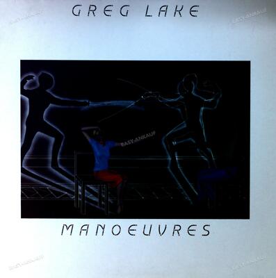 Greg Lake - Manoeuvres LP 1983 (VG+/VG+) '