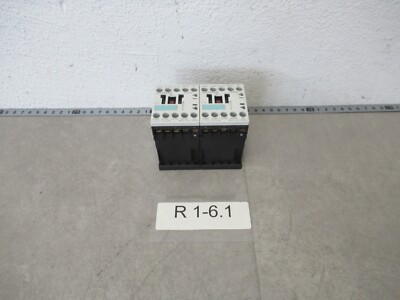 2x Siemens 3RH1122-1AP00 Hilfsschütz Spulenspannung 230V AC 1,1kW