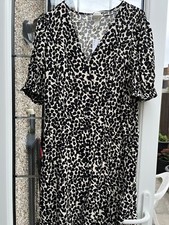 Women shirt dress Leopard print - Animal Print  Size 14 (H&M)