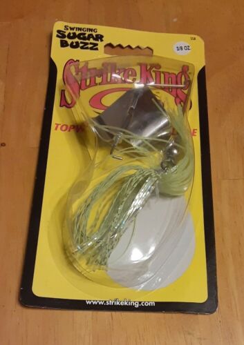 Strike King Buzzbait SSB38-201 Chartreuse Swinging Sugar Buzz 3/8oz Topwater - Picture 1 of 3
