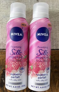 nivea silk mousse raspberry