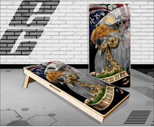 American Eagle Dont Tread On Me Cornhole Boards Bean Bag Toss Game