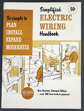 1964 Sears Roebuck Electrical Wiring Handbook DIY Repairs Vintage Booklet