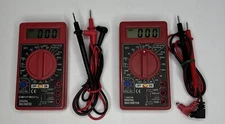 Cen-Tech Digital Multimeter 7 Function Lot Of 2