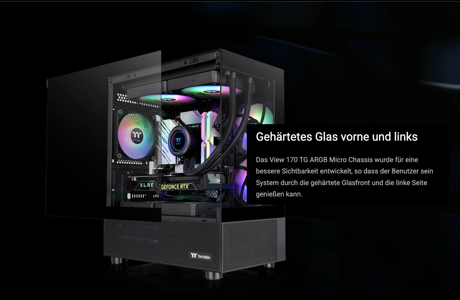 AM5 High End Gaming PC - Ryzen™ 7 7800X3D - RTX 5070 12GB - 32GB - 1TB Ansicht 12