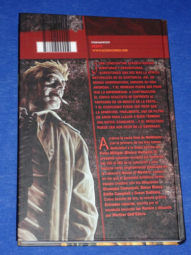 HELLBLAZER - PETER MILLIGAN (ECC) Tomo Tapa Dura - NUEVO !!! - Imagen 2 de 2