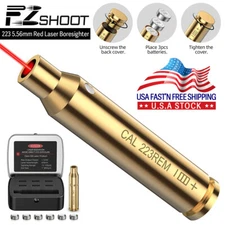 .223REM Boresighter 5.56mm Red Dot Laser Bore Sight Kit Bore Sighting Laser Tool
