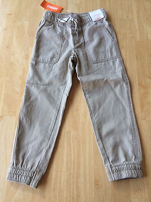 NWT Gymboree Boys Pull on Pants Khakis Jogger 4,5