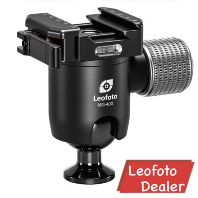 Leofoto MG-40X Arca&Picatinny Clamp Lever-Release Rapid Lock Ball Head