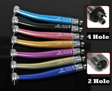 NSK Style Dental High Speed Handpiece PANA-MAX Air Turbine 2/4 Holes 7 Colors FG