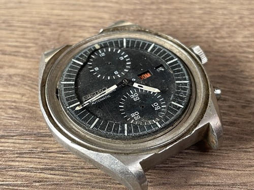 Seiko 6138 3002 Jumbo Vintage Chrono Parts / Donor / Spares / Repair /