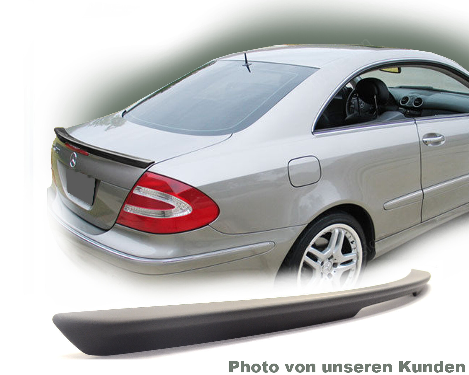 Rear Spoiler Wing Lip Suitable for MERCEDES CLK W209-A-Still Style