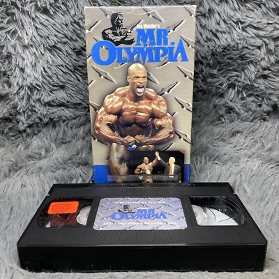 Mr. Olympia 2001 VHS Tape Video Ronnie Coleman Joe Weider's
