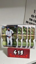 2023 Bowman Javier Osorio Chrome x 1 1st Bowman Paper x4 RC Detroit Tigers