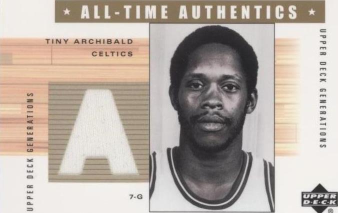 2002-03 Upper Deck Generations - Tiny Archibald #TA2-A - 1 of 2