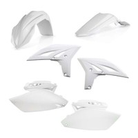 Acerbis Set Plastics Weiß Yamaha Yz 250 F 2010 2011 2012 2013 0013775.030