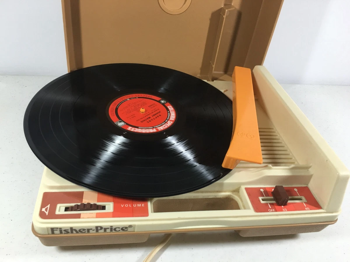 Vintage Fisher Price Turntable Record Player, 43 OFF