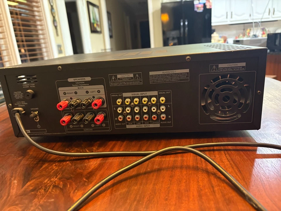 Amplificador de karaoke digital estéreo RSQ K-2000 delay Foto 2 de 2