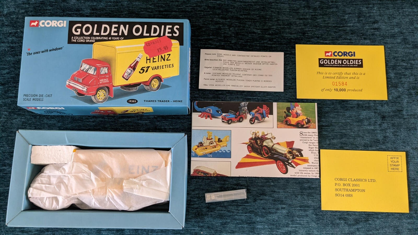 Corgi Golden Oldies Thames Trader Heinz - 1/43, Modèle Moulé Sous Pression