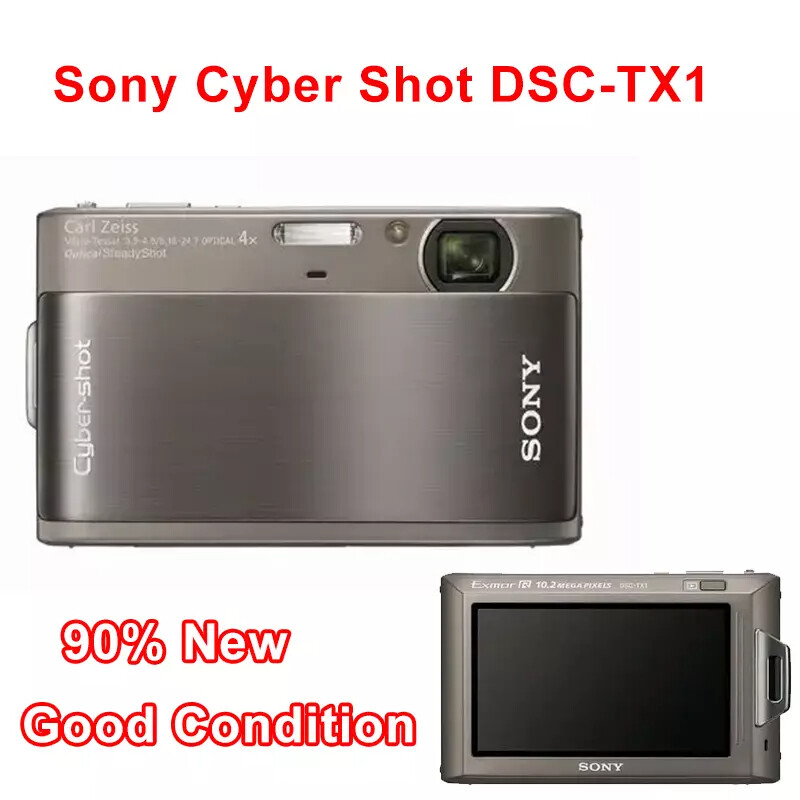 Sony Cyber ​​Shot DSC-TX1 10.2MP 4x Optical Zoom Digital